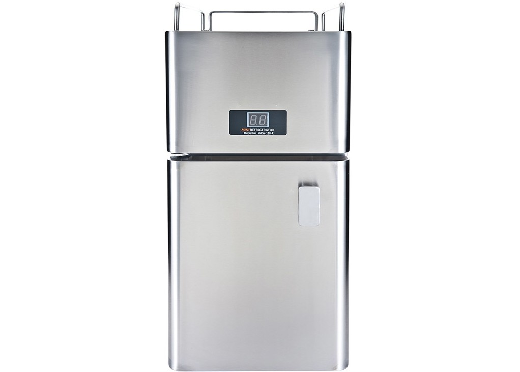 Air Cooled Commercial Refrigerator Freezer , 8 Liter Coffee Shop Mini