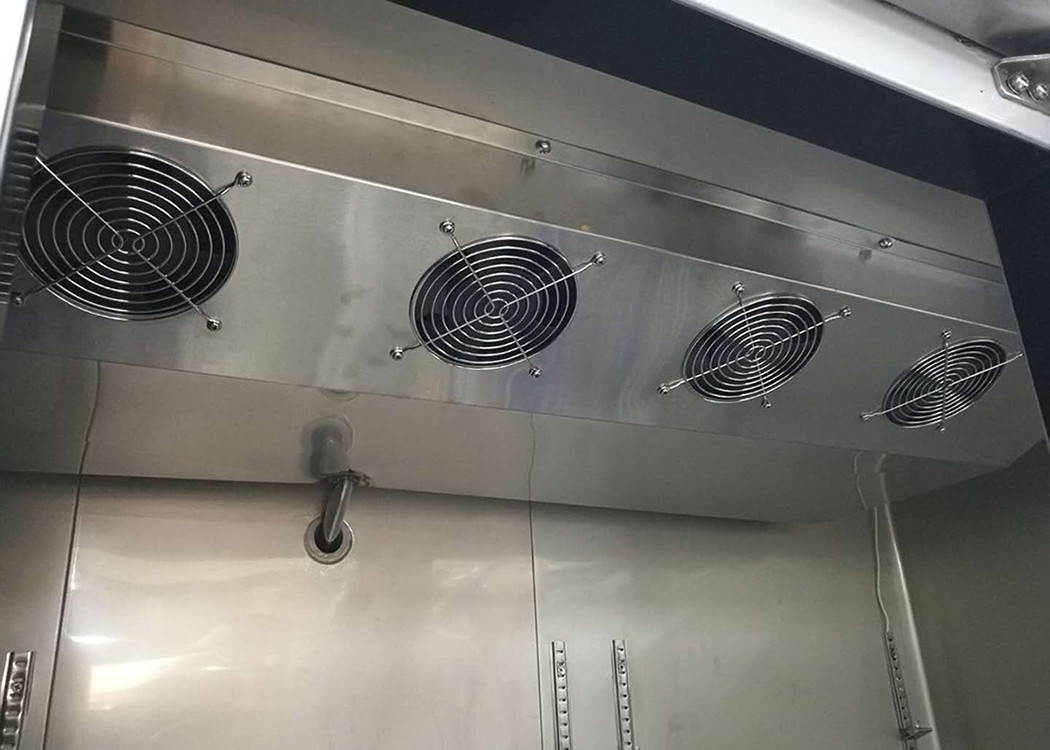 Low Power Consumption Commercial Refrigerator Freezer Highly Firm