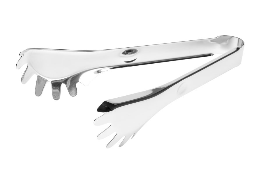VShaped Stainless Steel Pasta / Spaghetti Tongs, Salad Tongs, Buffet Serving Line Supplies