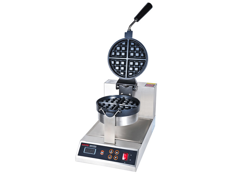 RotationType Digital Electric Waffle Maker With Thick Iron Teflon Non