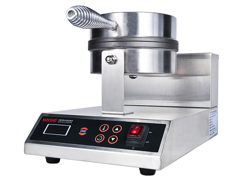 Waffles Coating Machine - Coating Thin Iron Intellient Digital Electric Waffle Maker No ...
