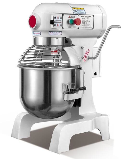 30L Commercial 1100w High Speed Food Processing Equipments / Stainless Steel Food Mixer