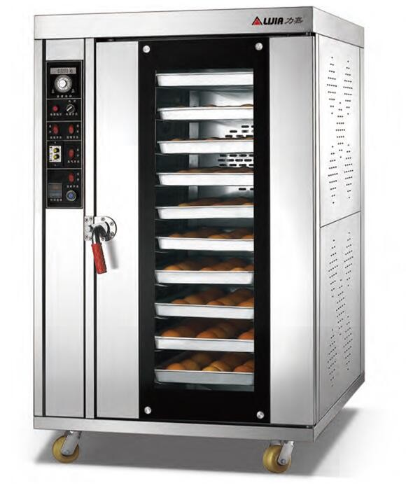 18kw Electric Baking Ovens Double Control Systems / Hot Air Convection Oven