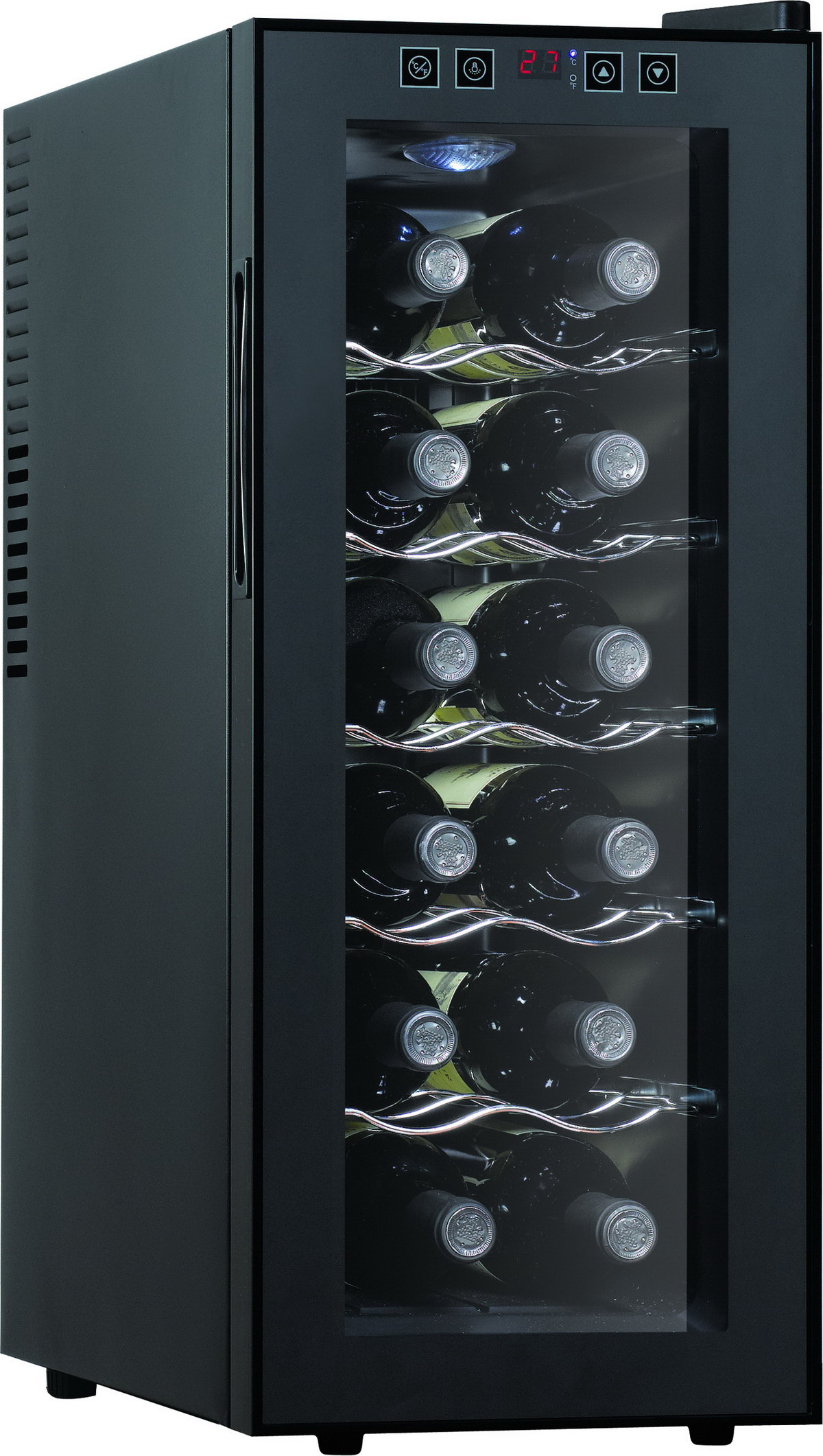 BW35D3 Wine Cooler Commercial Refrigerator Freezer With Adjusted legs