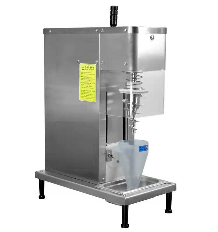 Ice Cream Mixer Desktop Manual Fruit Ice Mixing Semi