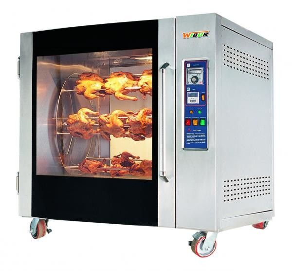 Rotary Chicken Oven Rotation Rotisseries Commercial Restaurant Kitchen
