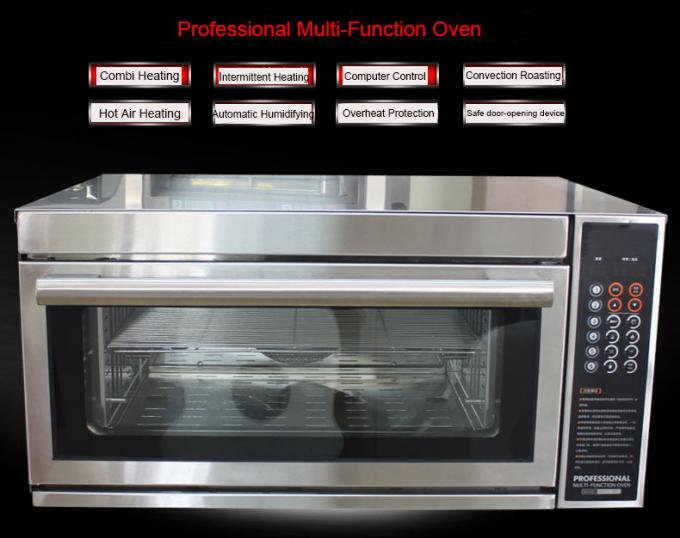 Multi Function Electric Baking Ovens Hot Air Heating Convection Roasting Automatic Humidifying