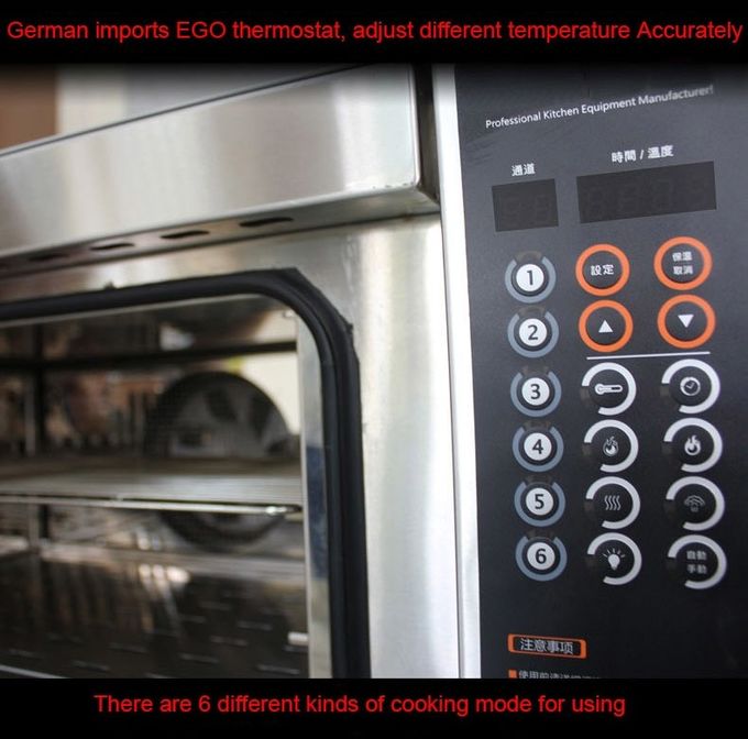 Multi Function Electric Baking Ovens Hot Air Heating Convection