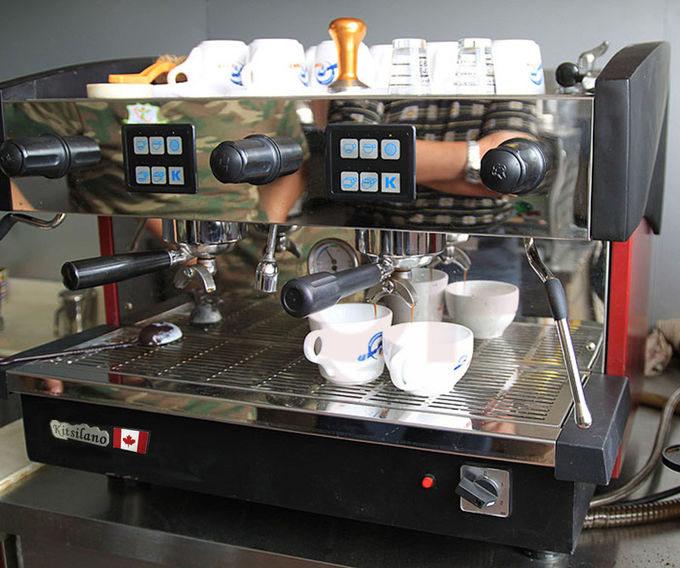 Kitsilano SemiAutomatic Coffee Machine, Snack Bar Equipment Espresso